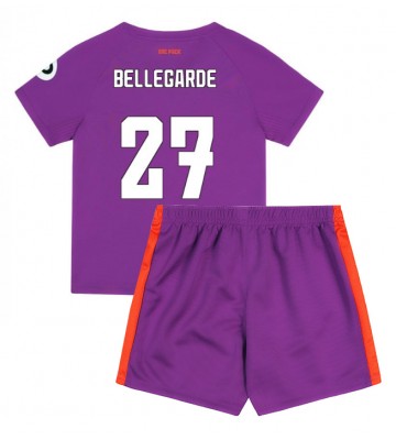 Wolves Jean-Ricner Bellegarde #27 Tredje Kläder Barn 2024-25 Kortärmad (+ Korta byxor)